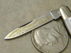 Bulldog Brand Handmade Germany Kentucky Cutlery Association 2000 Youth Pearl Pen Knife