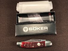 Boker Tree Brand Solingen Red Bone Copperhead NIB