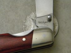 Kershaw Japan 4390 Double Duty Rosewood Double Linerlock Knife c.1980's