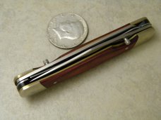 Kershaw Japan 4390 Double Duty Rosewood Double Linerlock Knife c.1980's