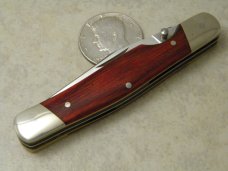 Kershaw Japan 4390 Double Duty Rosewood Double Linerlock Knife c.1980's