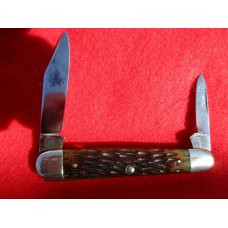CATTARAGUS CUTLERY LITTLE VALLEY N.Y. PRETTY BONE SCALES SLEEVEBOARD PATTERN 22219 CATTARAGUS CUTLERY LITTLE VALLEY N.Y. PRETTY BONE SCALES SLEEVEBOARD PATTERN 22219