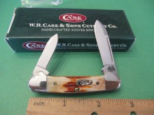 Case XX 2001 Red Stag Baby Butterbean Pattern # 52132 SS