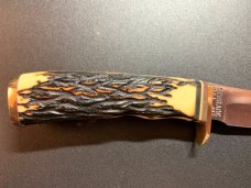Schrade 497 Fixed Blade Knife 49er Bench Made series PRICE REDUCED Schrade 497 Fixed Blade Knife 49er Bench Made series PRICE REDUCED