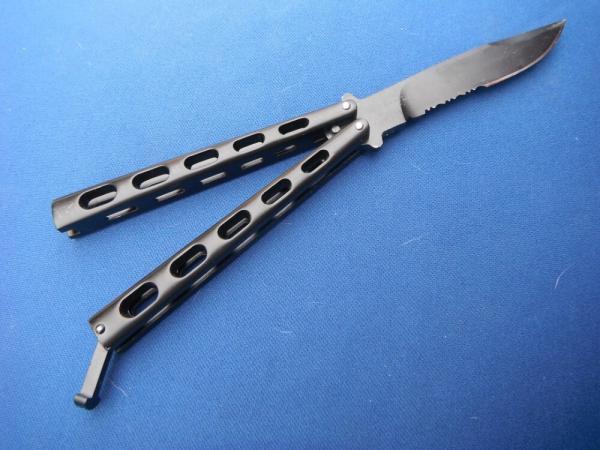 Large Solid Balisong / Butterfly knife. Nice Solid Butterfly knife Large Solid Balisong / Butterfly knife. Nice Solid Butterfly knife