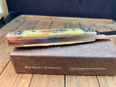 Kabar Boxcar Whittler Sambar Stag Dog’s Head Sheild KS Kabar Boxcar Whittler Sambar Stag Dog’s Head Sheild KS
