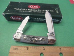 Case XX 2003 Black Bone Baby Butter Bean Pattern # 62132 SS