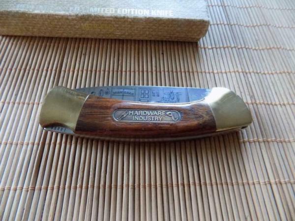 American Hardware Lockback Commemorative Boker Knife & Box 1979