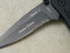 Columbia River Knife & Tool CRKT 7011B Apache III Linerlock Knife NIB