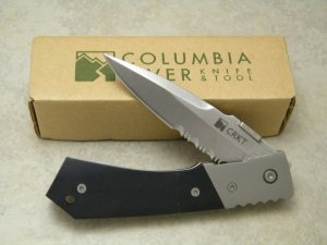 Columbia River Knife & Tool CRKT 8112 Brian Tighe Design Linerlock Knife NIB