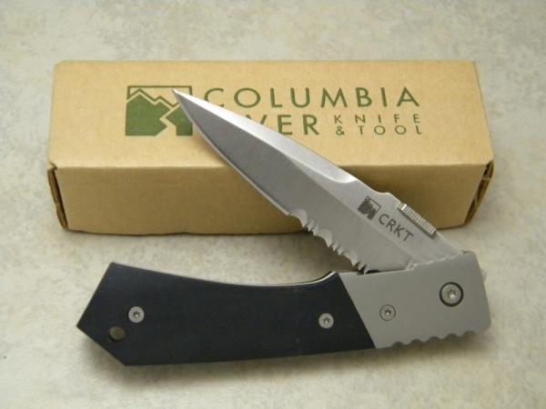 Columbia River Knife & Tool CRKT 8112 Brian Tighe Design Linerlock Knife NIB