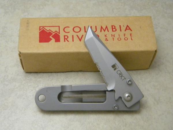Columbia River Knife & Tool CRKT 5510 Ed Halligan K.I.S.S. Tanto Money Clip Knife NIB