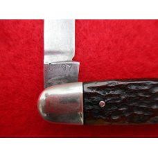 VINTAGE PRETTY BONE HANDLED ULSTER SLEEVEBOARD KNIFE VINTAGE PRETTY BONE HANDLED ULSTER SLEEVEBOARD KNIFE
