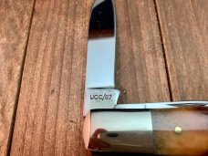 Kabar Teardrop Jack Sambar Stag Handles. KS Kabar Teardrop Jack Sambar Stag Handles. KS