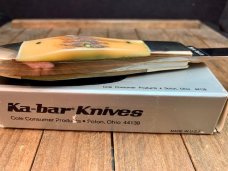Kabar Teardrop Jack Sambar Stag Handles. KS Kabar Teardrop Jack Sambar Stag Handles. KS