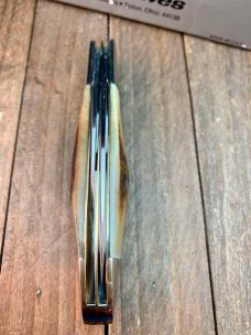 Kabar Teardrop Jack Sambar Stag Handles. KS Kabar Teardrop Jack Sambar Stag Handles. KS
