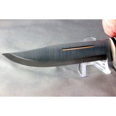 MARTTIINI Hunting Knife, Checkered Rubber Handles, Mint Knife in Orig Leather Sheath, Free Shipping MARTTIINI Hunting Knife, Checkered Rubber Handles, Mint Knife in Orig Leather Sheath, Free Shipping