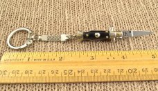 Miniature Switchblade Keychain Italian Picklock Keychain Miniature Switchblade Keychain Italian Picklock Keychain
