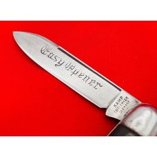 Vintage KAMP CUTLERY Co GERMANY 1-Blade Barehead Easy Open Jack Folding Pocket Knife c.1900 Vintage KAMP CUTLERY Co GERMANY 1-Blade Barehead Easy Open Jack Folding Pocket Knife c.1900