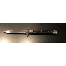 NEW - 9" Italian-Style Swing-Guard Stiletto with Buffalo Horn Scales NEW - 9" Italian-Style Swing-Guard Stiletto with Buffalo Horn Scales