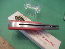 Case XX 1989 Centennial Red Bone Liner Lock Pattern # R6110 LSS Case XX 1989 Centennial Red Bone Liner Lock Pattern # R6110 LSS