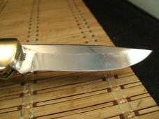 PRECISE ORIGINAL VINTAGE JAPAN DEERSLAYER CUSTOM HI STAINLESS STEEL KNIFE & SAW 2 BLADE COMBINATION 