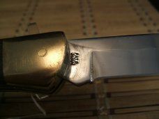 PRECISE ORIGINAL VINTAGE JAPAN DEERSLAYER CUSTOM HI STAINLESS STEEL KNIFE & SAW 2 BLADE COMBINATION 