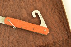 VINTAGE SCHRADE WALDEN 1950-1972 ORANGE PARATROOPERS SWITCH BLADE KNIFE (10100) VINTAGE SCHRADE WALDEN 1950-1972 ORANGE PARATROOPERS SWITCH BLADE KNIFE (10100)