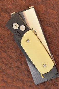 SCHRADE AUTOMATIC SWITCH BLADE AUTO SMEDBY BUTTON KNIFE NICE (10083)