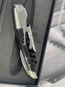 J A Henckels Bartender/Server knife w/ Bottle Opener +Fruit Peeler +Corkscrew & Grey Micrata Handles