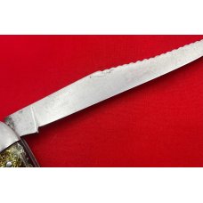 Vintage VIKING Eric Wedemeyer N.Y. 1-Blade Fishing Pocket Knife Green Shell Celluloid c.1931-1934 Vintage VIKING Eric Wedemeyer N.Y. 1-Blade Fishing Pocket Knife Green Shell Celluloid c.1931-1934