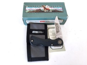 Vintage  Coleman Western 526 Mighty Lite Lockback USA