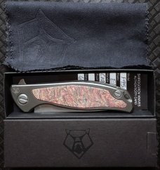 Shirogorov F95 NL Elmax, srbs, micarta - NEW