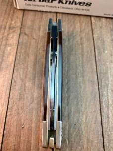 Kabar Boxcar Whittler Brown Bone   KS
