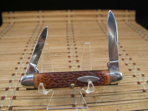 CAMILLUS #41 U.S.A. MADE VINTAGE 1980'S UNUSED DOUBLE BLADE FOLDING POCKET KNIFE EXCELLENT CONDITION