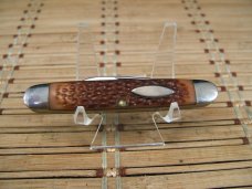 CAMILLUS #41 U.S.A. MADE VINTAGE 1980'S UNUSED DOUBLE BLADE FOLDING POCKET KNIFE EXCELLENT CONDITION
