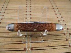 CAMILLUS #41 U.S.A. MADE VINTAGE 1980'S UNUSED DOUBLE BLADE FOLDING POCKET KNIFE EXCELLENT CONDITION