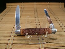 CAMILLUS #41 U.S.A. MADE VINTAGE 1980'S UNUSED DOUBLE BLADE FOLDING POCKET KNIFE EXCELLENT CONDITION