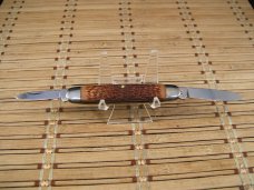 CAMILLUS #41 U.S.A. MADE VINTAGE 1980'S UNUSED DOUBLE BLADE FOLDING POCKET KNIFE EXCELLENT CONDITION