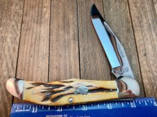 Kabar Folding Hunters Set Sambar Stag with Collector’s Case