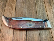 Kabar Grizzly Clasp Knife 1988 Wooden Handles 
