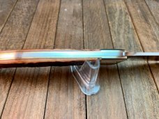 Kabar Grizzly Clasp Knife Brown Jigged Bone Handles 1989 Kabar Grizzly Clasp Knife Brown Jigged Bone Handles 1989