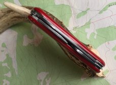 Wenger Delemont Commander red Swiss Army Knife (retired) 6 functions Man Roland used