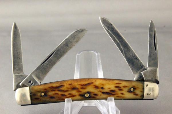 CAMILLUS #91 Congress Pattern, Jigged Bone Handles, 1946-1950, Well Used Knife, Free Shipping CAMILLUS #91 Congress Pattern, Jigged Bone Handles, 1946-1950, Well Used Knife, Free Shipping