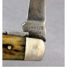 CAMILLUS #91 Congress Pattern, Jigged Bone Handles, 1946-1950, Well Used Knife, Free Shipping CAMILLUS #91 Congress Pattern, Jigged Bone Handles, 1946-1950, Well Used Knife, Free Shipping