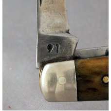 CAMILLUS #91 Congress Pattern, Jigged Bone Handles, 1946-1950, Well Used Knife, Free Shipping CAMILLUS #91 Congress Pattern, Jigged Bone Handles, 1946-1950, Well Used Knife, Free Shipping