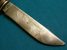 VINTAGE REMINGTON RH51 FIXED BLADE HUNTING SKINNING SURVIVAL BOWIE KNIVES OLD