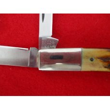 1982 CASE XX STAG HANDLED RAZOR BARLOW KNIFE SERIAL 0318 VERY NICE 1982 CASE XX STAG HANDLED RAZOR BARLOW KNIFE SERIAL 0318 VERY NICE