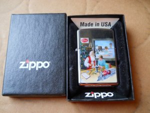 Case Cutlery Zippo Lighter Christmas 2012 / Box 