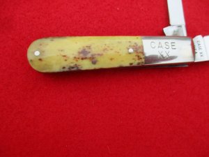 CASE XX U.S.A.  1979 1 DOT PRETTY BONE HNADLED BARLOW PATTERN A62009 1/2 NICE BARLOW